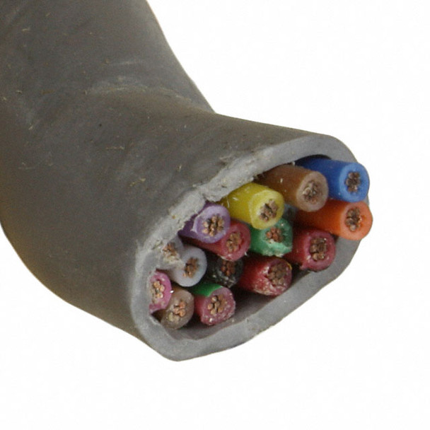 Alpha Wire 1181/15C SL002 Cable 15Cond 22Awg Slate 500' | American Cable Assemblies